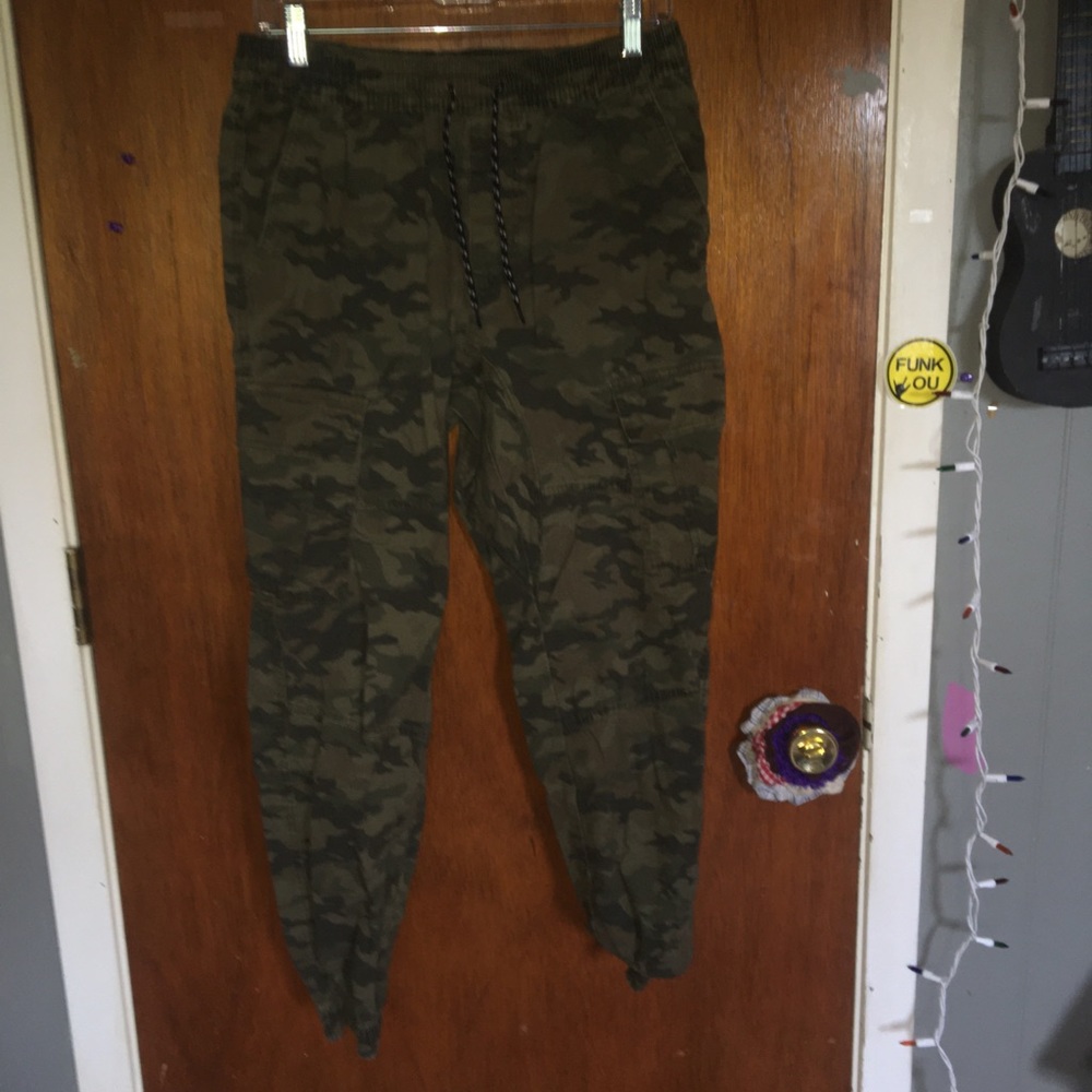 Camo joggers